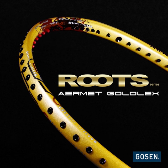 GOSEN ROOTS AERMET GOLDLEX 羽球拍