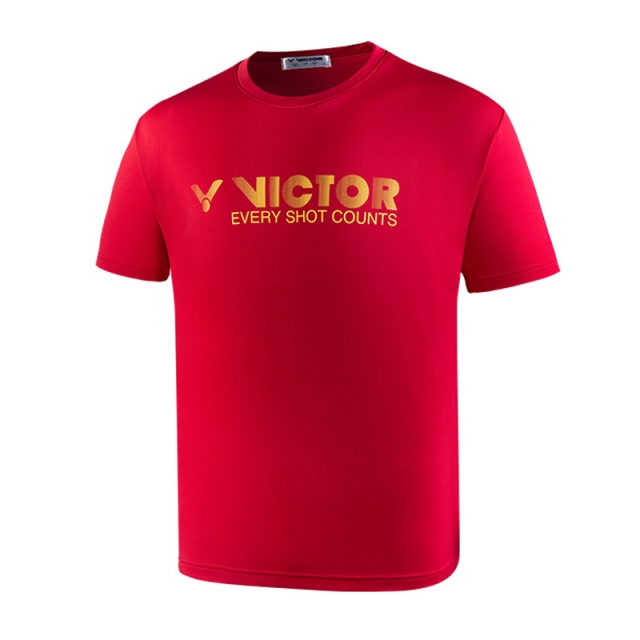 VICTOR 印花T-Shirt 中性款 T-10902