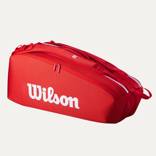 Wilson Super Tour Red 6 Pack 拍包袋
