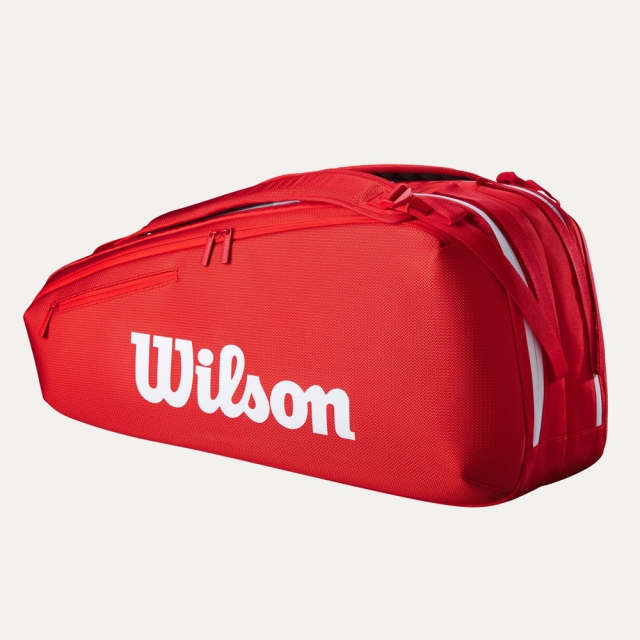Wilson Super Tour Red 6 Pack 拍包袋