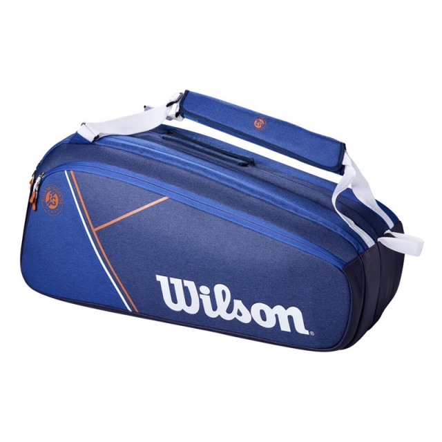 Wilson x Roland-Garros Super Tour 9PK - Navy 拍包袋(法網限量發行)
