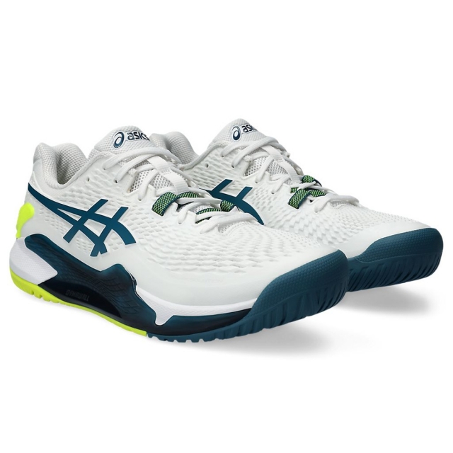 asics GEL-RESOLUTION 9 男款 美網配色 網球鞋