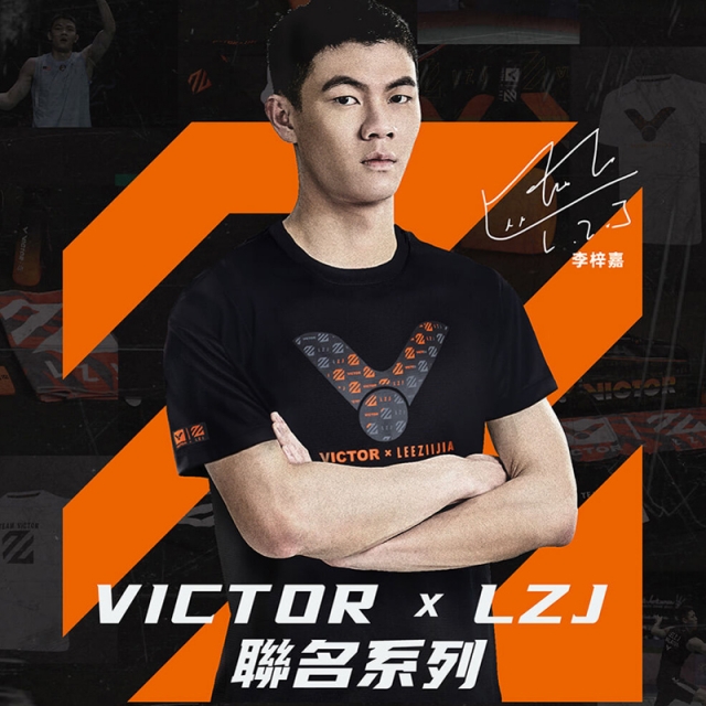 VICTOR X 李梓嘉LZJ 聯名系列 雙面吸排T恤 T-LZJ302(3種顏色)