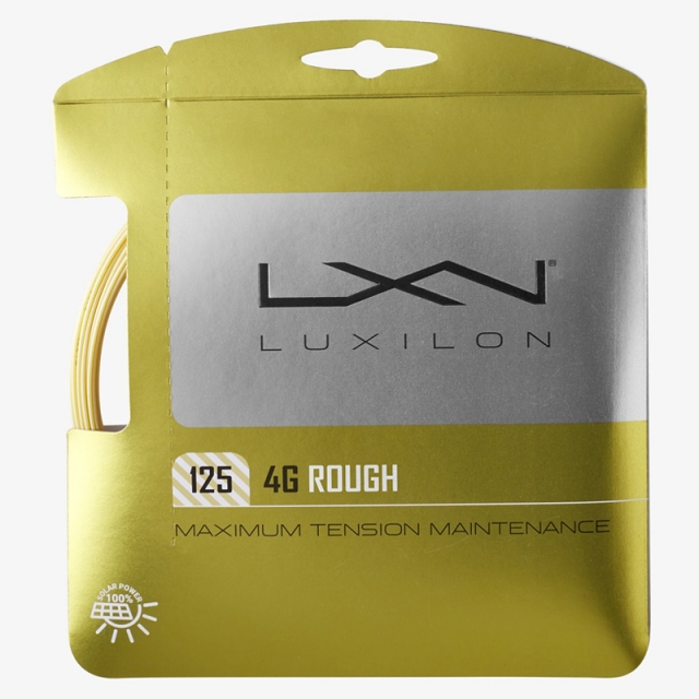 LUXION 4G ROUGH 125 網球線